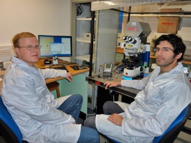 Southampton researchers at work