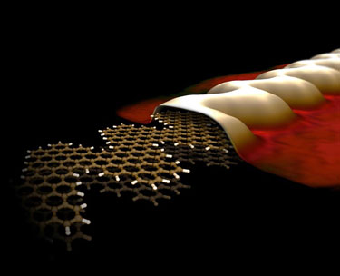 Zigzagging graphene nanoribbon