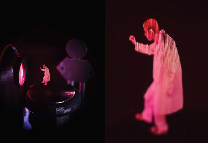 3D projected images proving better than 3D holograms 3D projected images proving better than 3D holograms