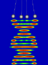 Quantum Newton's cradles