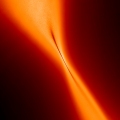 Warm dark matter simulation