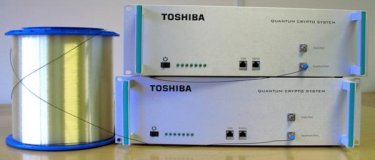 Toshiba's QKD system