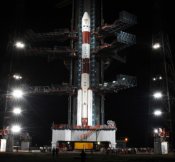 Chandrayaan-1 on the launchpad