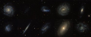 Different but similar? A selection of galaxies from the survey