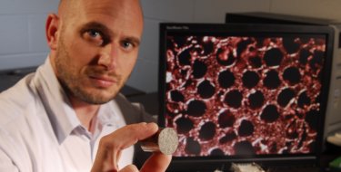 Jason Nadler and his 'superalloy micro honeycomb'