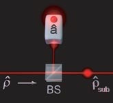 One photon out