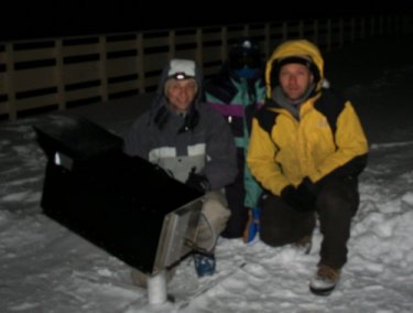 Out in the cold