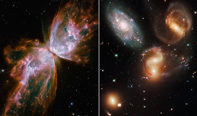 Hubble bursts back onto the scene