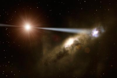 Zapping stars into existence?