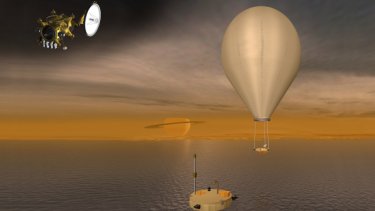 Landing on Saturn's moon Titan