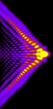 An Airy pulse in action