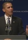 Obama at the NAS