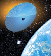 Space sunshade