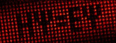 Ultracold graffiti