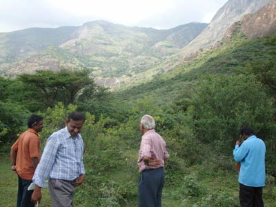 Bodi West Hills in Theni district