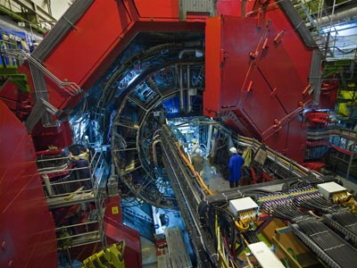 A recent photo of the ALICE experiment
