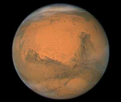 Mars, as seen by the Hubble Space Telescope