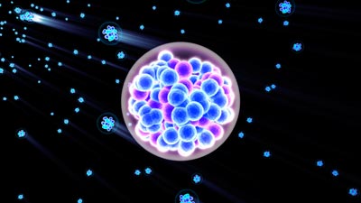 Illustration of the newly created element 117