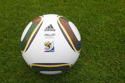The Adidas Jabulani is the official ball of the FIFA World cup