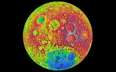 The far side of the Moon