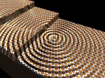 Electrons stepping out