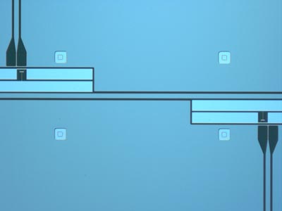 Photograph of the Yale quantum circuit