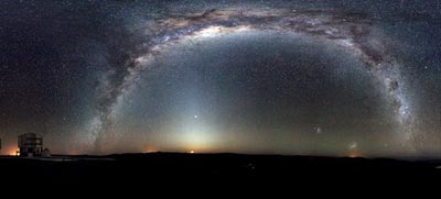 The VLT and the southern sky