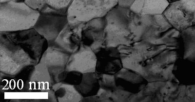 Micrograph of a nanocomposite