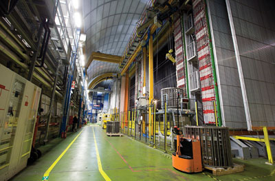 A photograph of the OPERA experiment