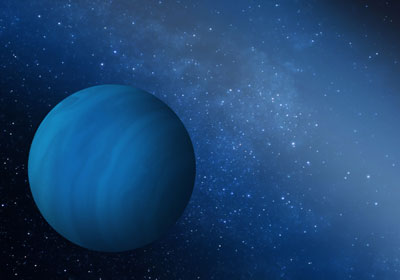 An artist's impression of the gas giant