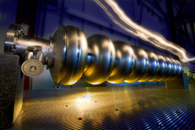 An image of one of the Tesla cells that would be used in the ILC