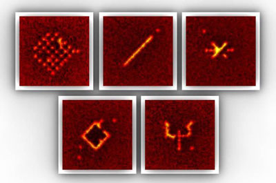 Microscope images of patterns in Mott insulators