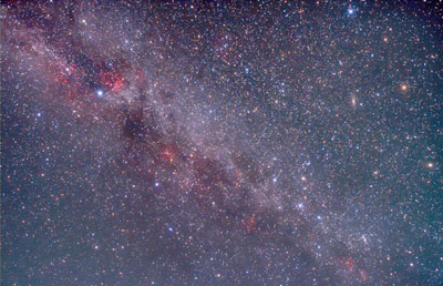 Image of the northern Milky Way