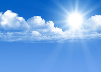 Photograph of clouds