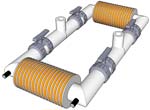 The ferrohydrodynamic pump