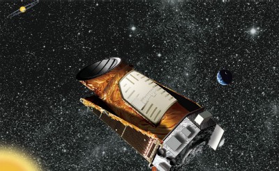 Artist's impression of the Kepler space telescope