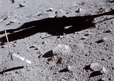A lunar sampling sites from the Apollo 16 mission