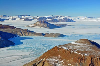 An image of an Antarctic landscape