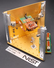 Photograph of the quantum fridge