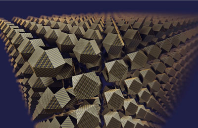An artist's impression of a superlattice
